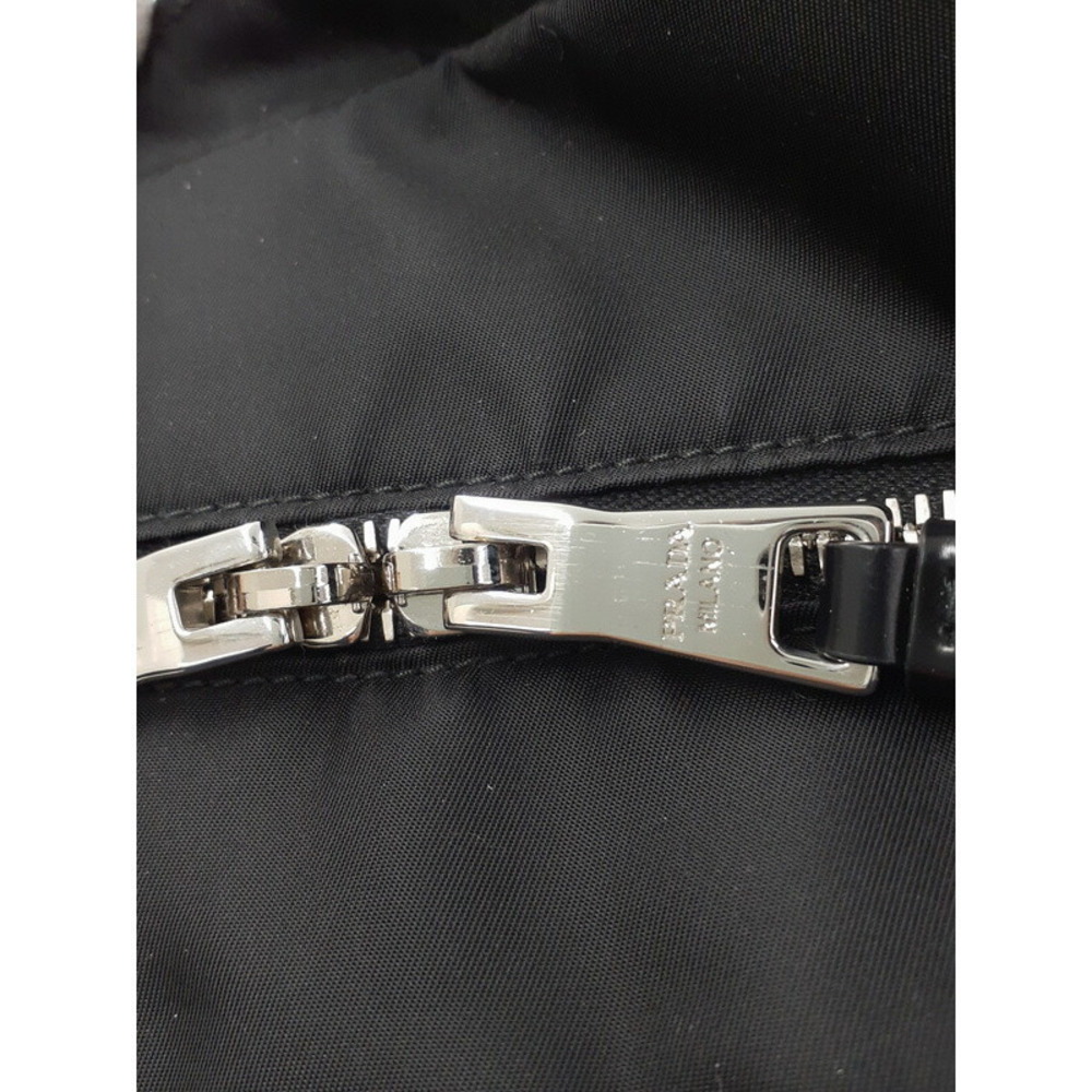 Prada Nylon Leather 2way Shoulder Bag Black - Picture 6 of 9
